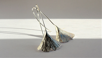 Ginkgo biloba ezüstből... - ...a lelki egyensúly elérése érdekében:)